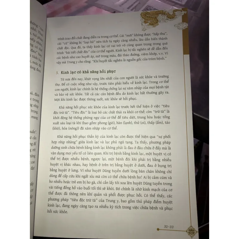 Cẩm nang dưỡng sinh thông kinh lạc  1029288