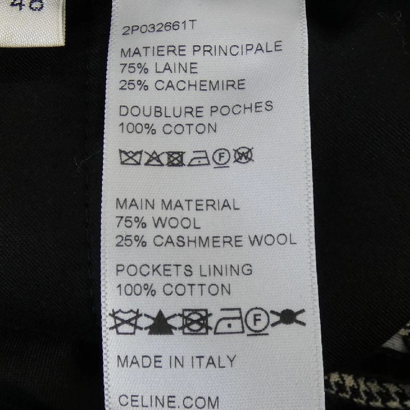 セリーヌ CELINE 2P032661T Quần - Hàng hiệu Chính hãng 887271