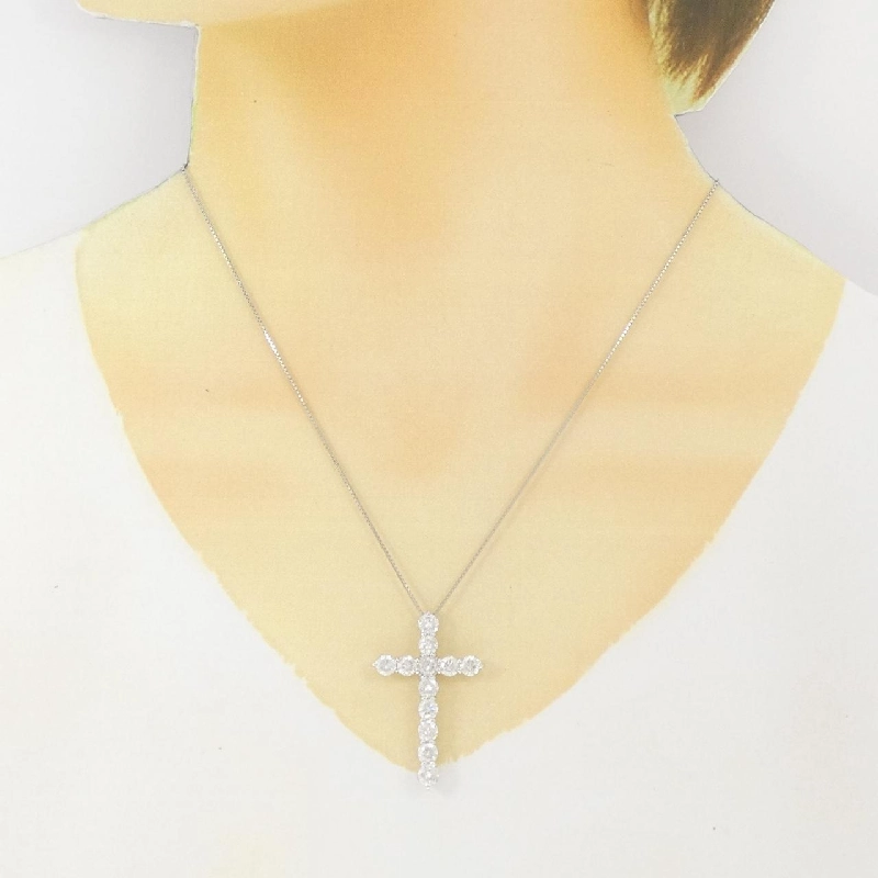 Dây chuyền kim cương PT900/PT850 3.14CT - Hàng hiệu Chính hãng 860798