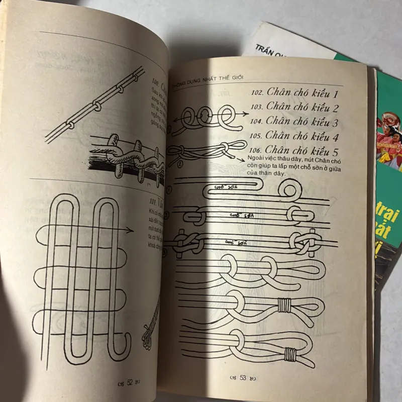 Cẩm nang nút dây và kỹ năng lều trại (2 cuốn) 796270