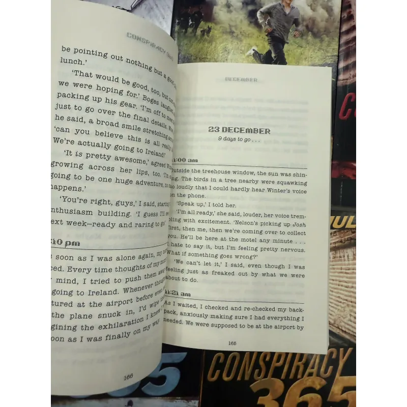 truyện trinh thám - Conspiracy 365 6 cuốn tặng file nghe, truyện hấp dẫn cho bé 1006604