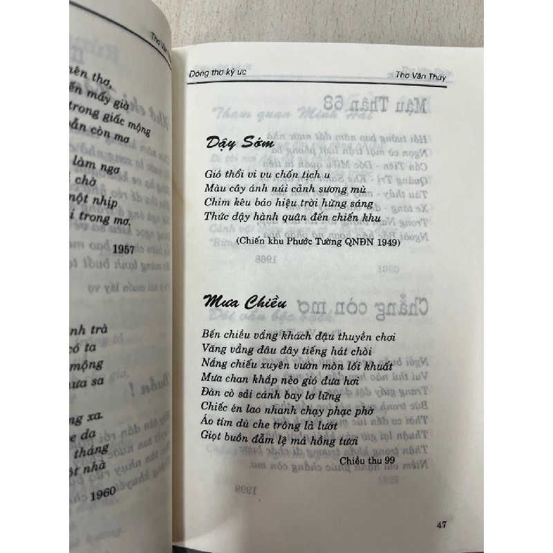 Dòng thơ ký ức - Văn Thuỳ 728241