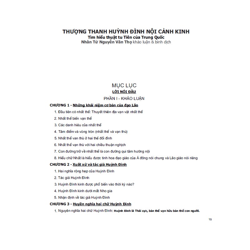 Thượng Thanh Huỳnh Đình Nội Cảnh Kinh (Tìm hiểu thuật tu Tiên của Trung Quốc) 82637