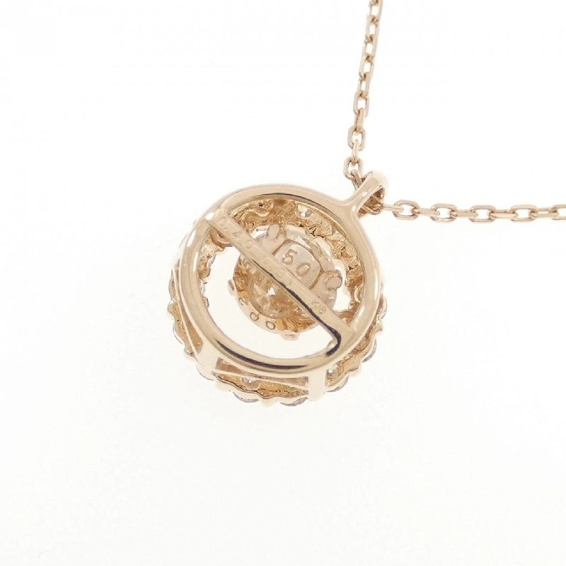 K18PG Dây chuyền kim cương 0.40CT - Hàng hiệu Chính hãng 863325