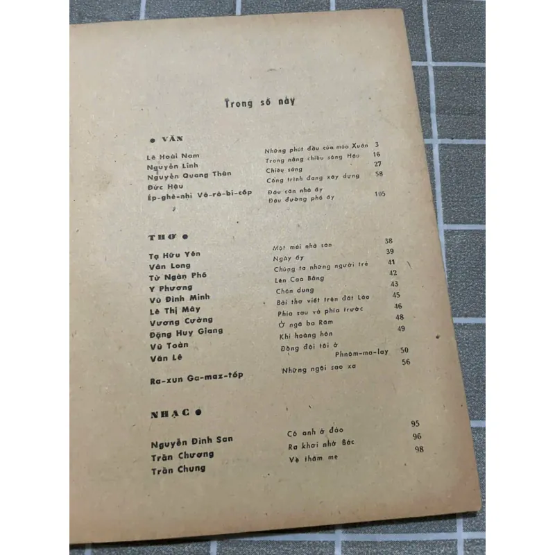 TẠP CHÍ VĂN NGHỆ QUÂN ĐỘI 8.1981 556931