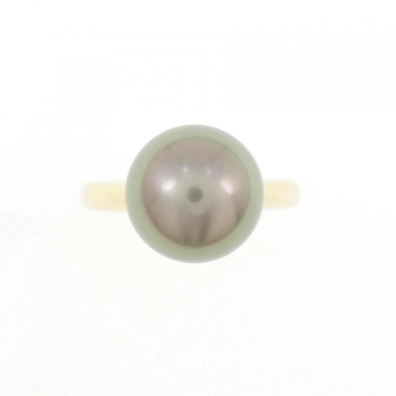 Nhẫn ngọc trai đen K18YG 10.4mm 673434