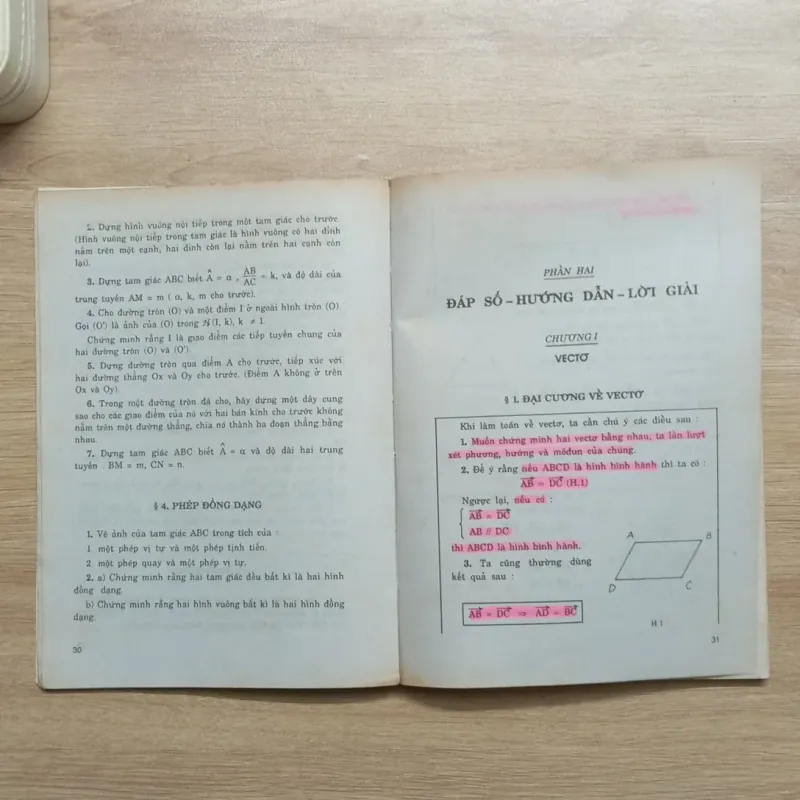 Bài tập Hình Học 10 (XB năm 1997) 925665