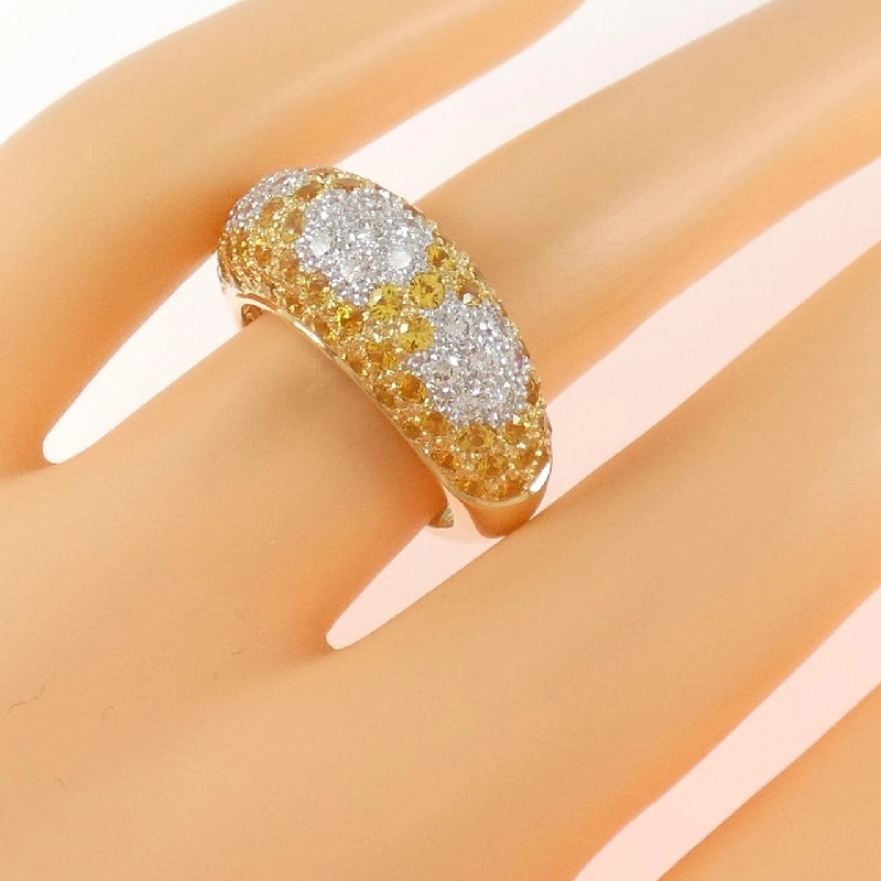 Nhẫn Sapphire 18YGYG/18KWG 2.09CT - Hàng hiệu Chính hãng 855078