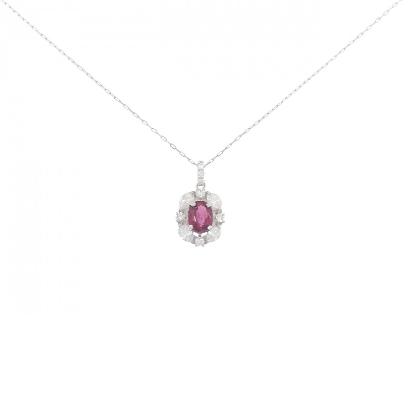 Dây chuyền ruby PT900/PT850 0.35CT - Hàng hiệu chính hãng 862372