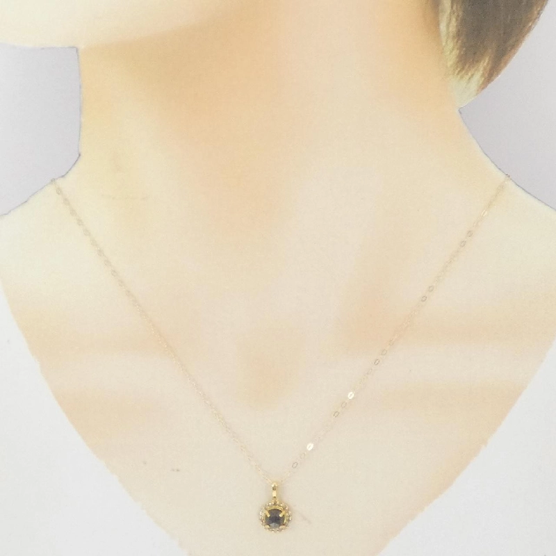 K18YG Dây chuyền kim cương 1.00CT - Hàng hiệu Chính hãng 857795