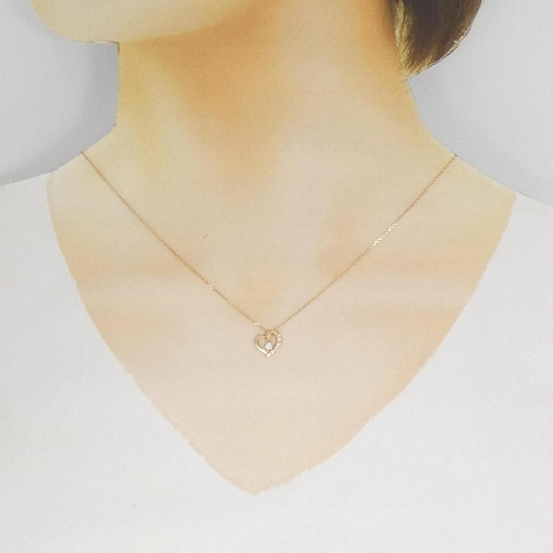 4゜C Hạt Kim Cương Dây Chuyền - Hàng hiệu Chính hãng 844349