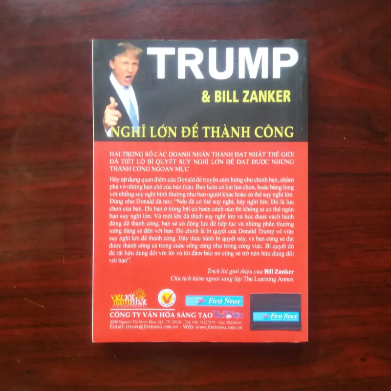 [Sách Doanh Nhân] Think Big & Kick Ass - Nghĩ Lớn Để Thành Công (Donald Trump) 991057