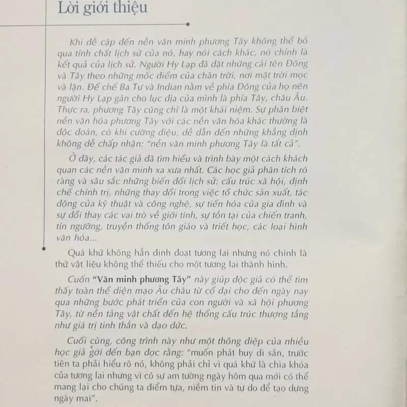 Nền tảng văn minh phương Tây 568126