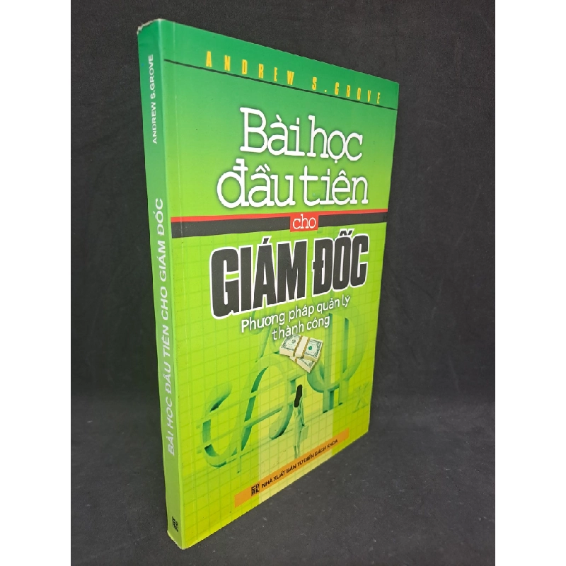 [59K/kg] Bài học đầu tiên cho giám đốc phương pháp quản lý thành công 2007 mới 80% HCM1806 365252