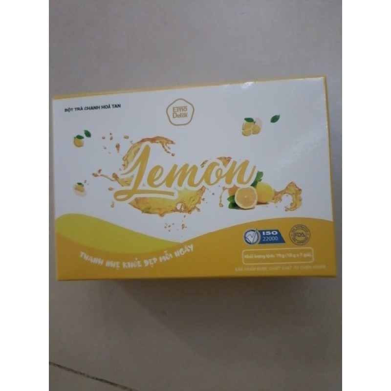 Emo Detox Lemon hỗ trợ giảm mỡ  24885