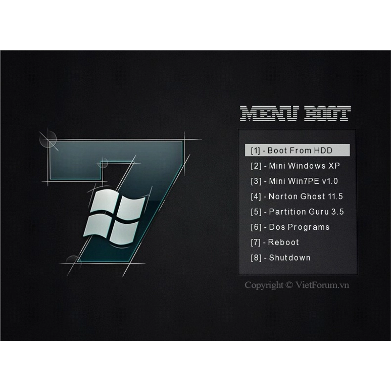 Menu Boot (Đĩa CD cứu hộ) 306340