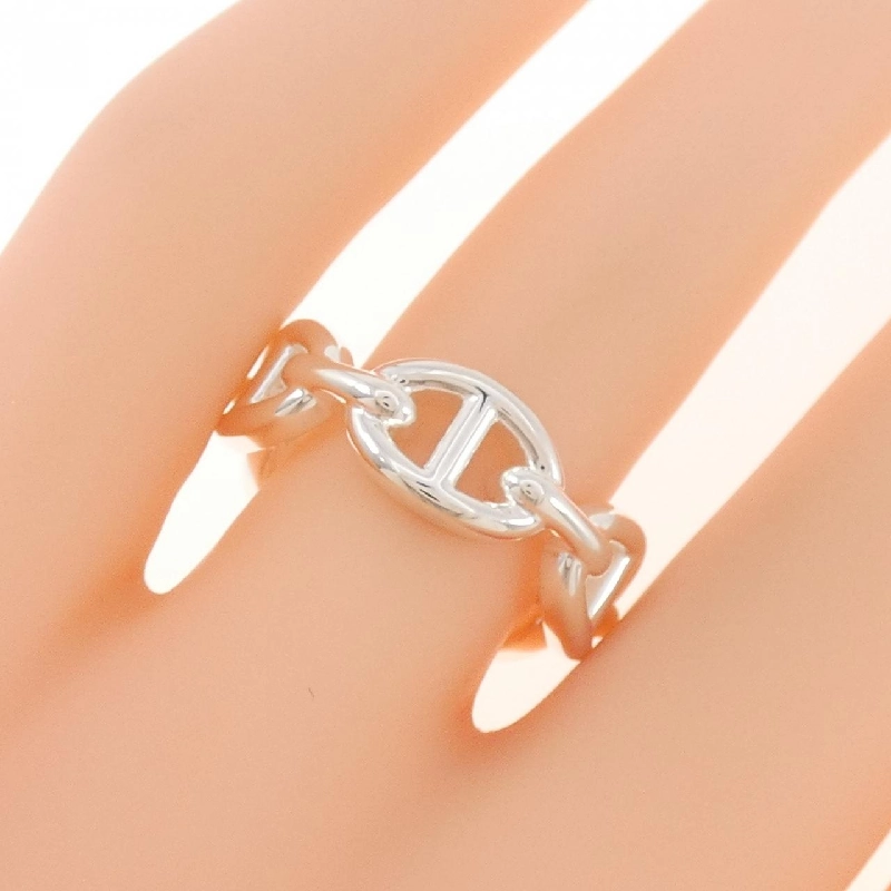 Nhẫn Hàng hiệu Authentic Hermès Chaine d'Ancre 837584
