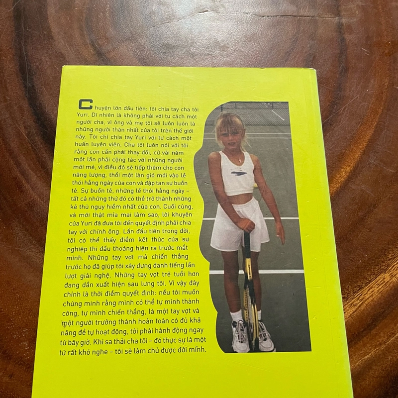 II Tựa sách: Không Thể Ngăn Chặn Chuyện Đời Tôi Đến Hôm Nay - MARIA SHARAPOVA - 2018 446586