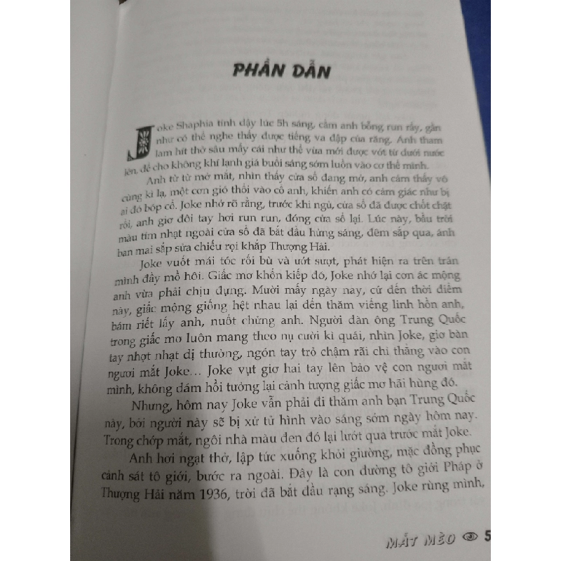 Mắt mèo - 2009 - 328 trang Văn học nước ngoài ANTQ2702 930472