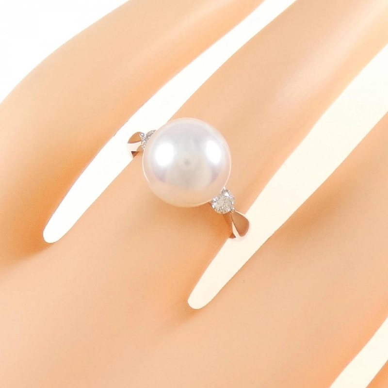 Nhẫn ngọc trai Akoya PT900 9.4mm 670059