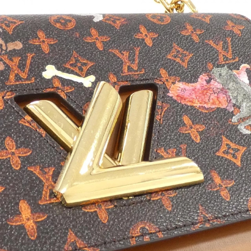 Túi đeo vai Louis Vuitton Monogram (Catgram) Twist M44408 613691