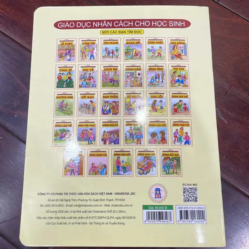 Giáo dục nhân cách cho học sinh : CẢM ƠN - in cán bóng - trọn bộ có 29 quyển 1026630