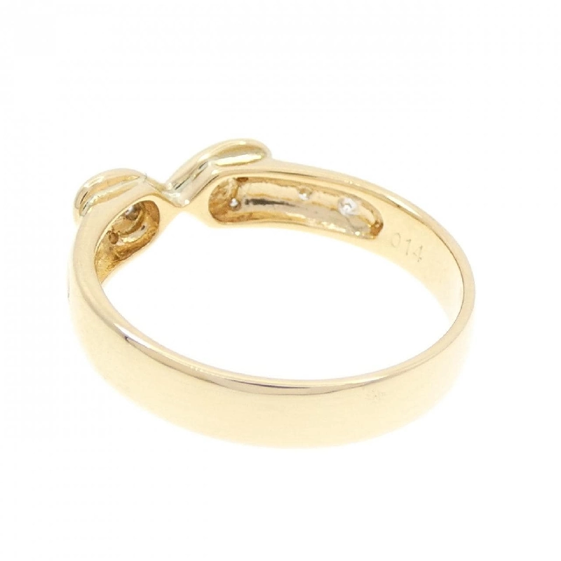 Nhẫn kim cương hình trái tim K18YG 0.14 668543