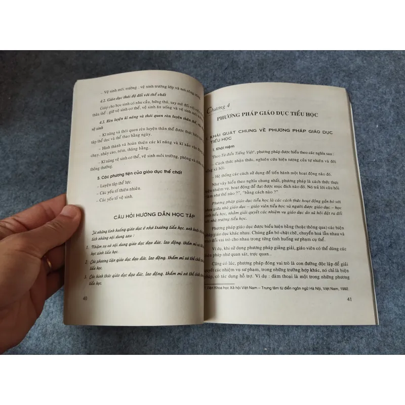 GIÁO DỤC HỌC TIỂU HỌC. NHỮNG VẤN ĐỀ CƠ BẢN 718923