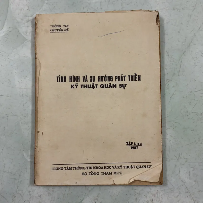 Tình hình và xu hướng phát triển kỹ thuật quân sự - 1987s 1001411