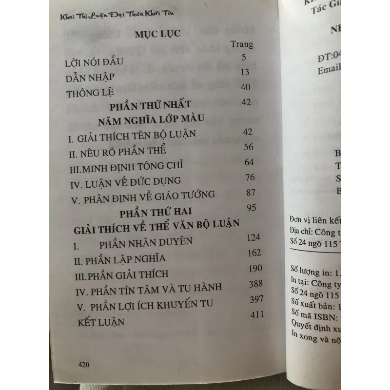 Khai thị luận - Đại thừa khởi tín - Thích Huệ Đăng 1009727