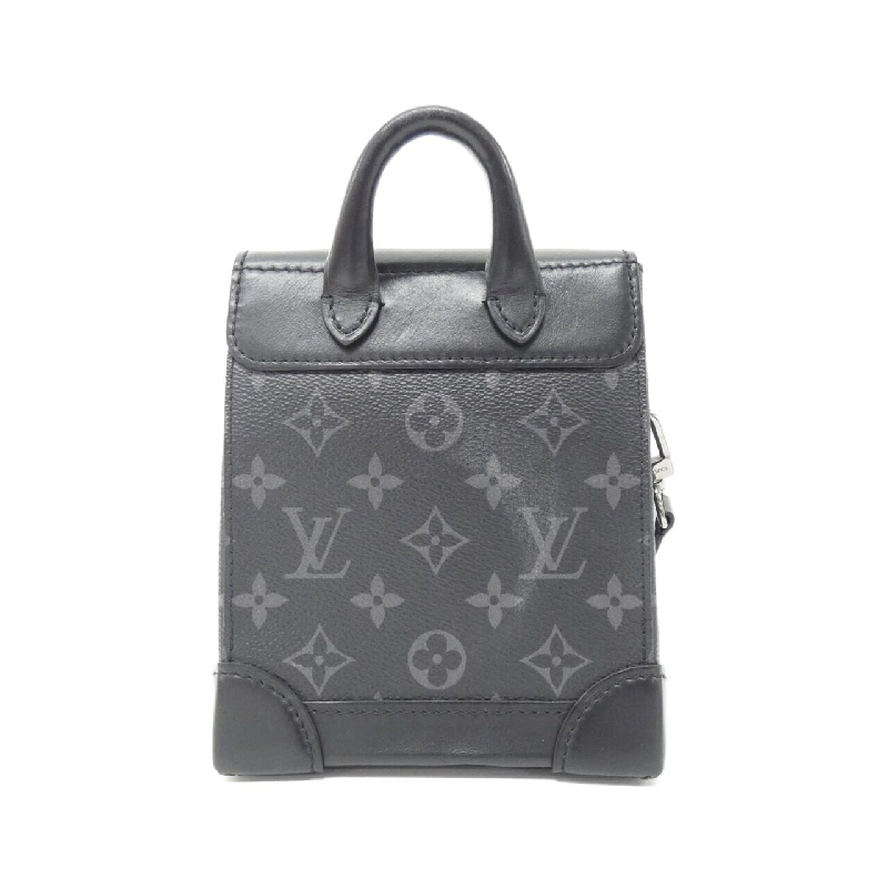 Túi xách vai Louis Vuitton Monogram Eclipse Nano Steamer M82774 612545