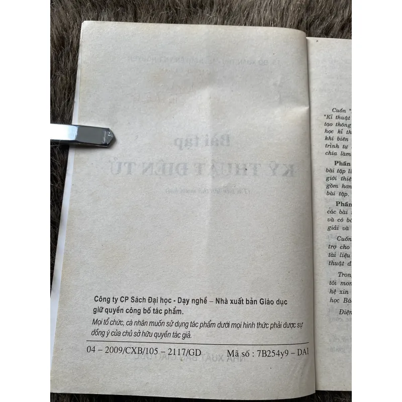 Bài tập kỹ thuật điện tử (Đỗ Xuân Thụ) 185 trang 604433