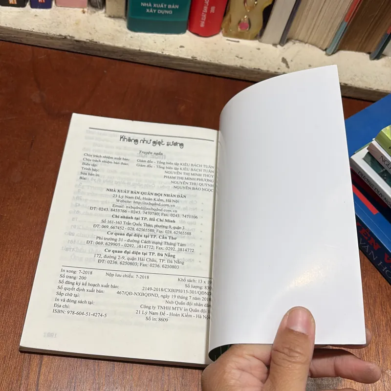 II Truyện Ngắn: Không Như Giọt Sương - Huỳnh Viết Tư - 2018 786230