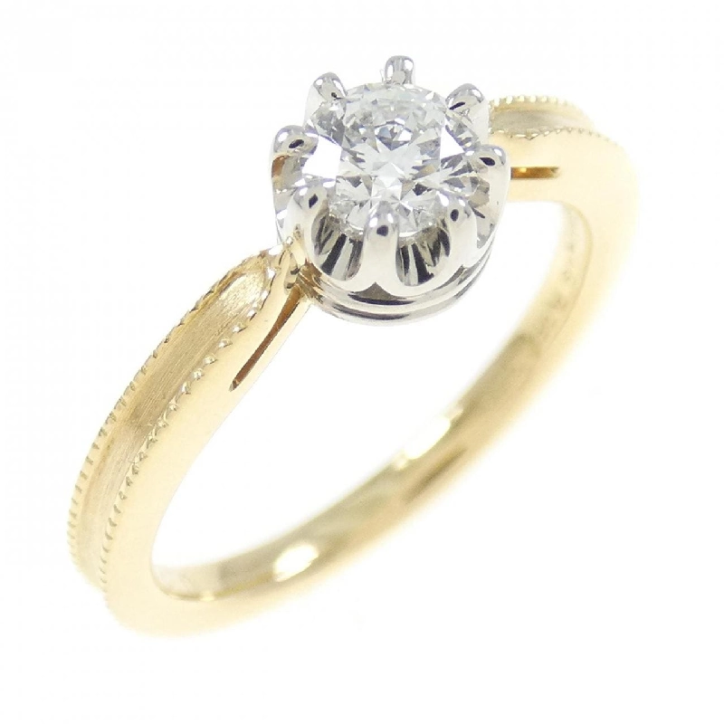 Nhẫn kim cương Solitaire 750YG/PT 0.250CT 673572