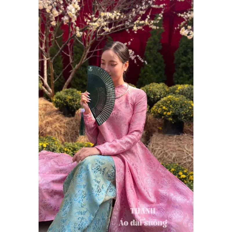 Áo dài tơ tằm 1021022