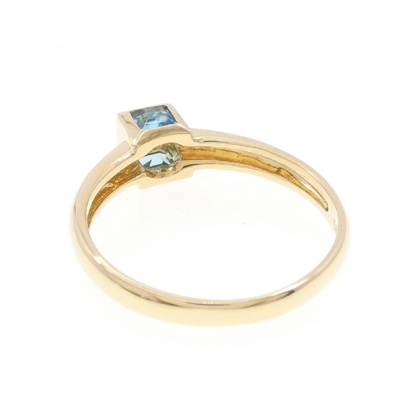 Nhẫn Blue Topaz K18YG - Hàng hiệu Chính hãng 851387