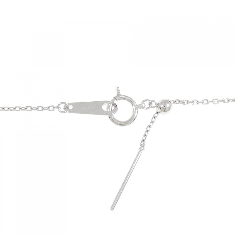 K18WG Dây chuyền kim cương hình trái tim Pavé 0.10CT - Hàng hiệu Chính hãng 861984