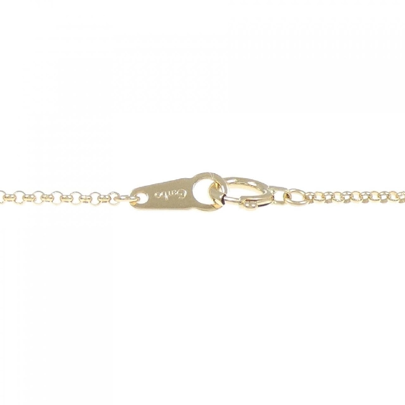 K18YG Dây chuyền kim cương hình trái tim Pavé 0.45CT - Hàng hiệu Chính hãng 863707