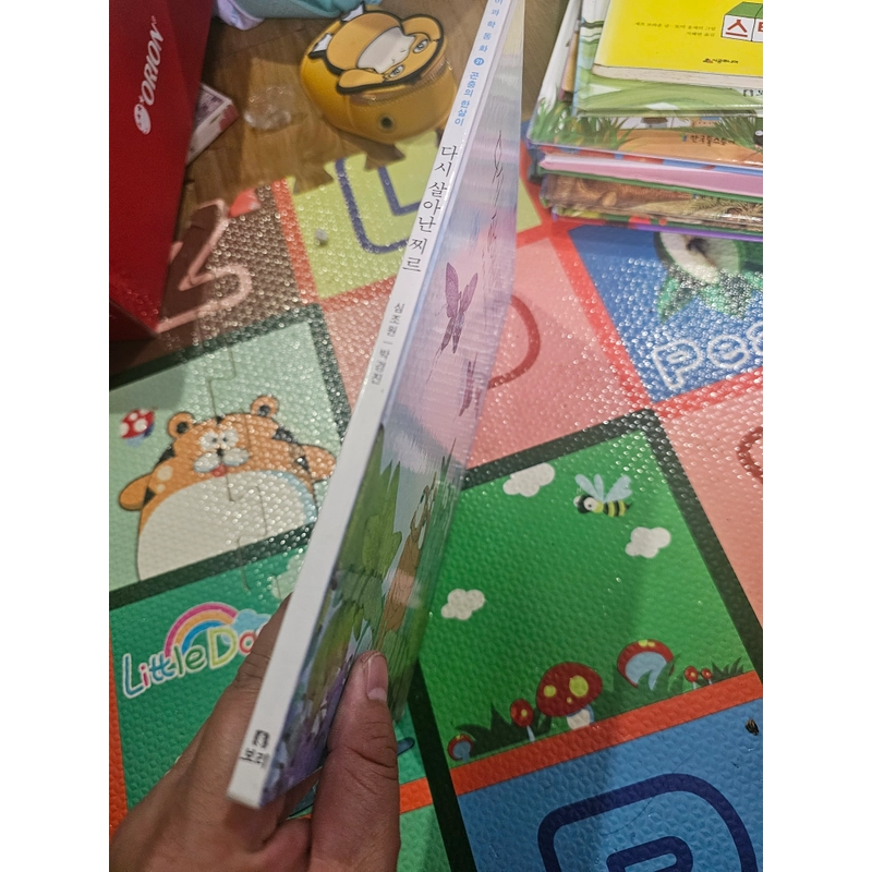 Sách học tiếng Hàn bìa cứng In màu như hình  418792