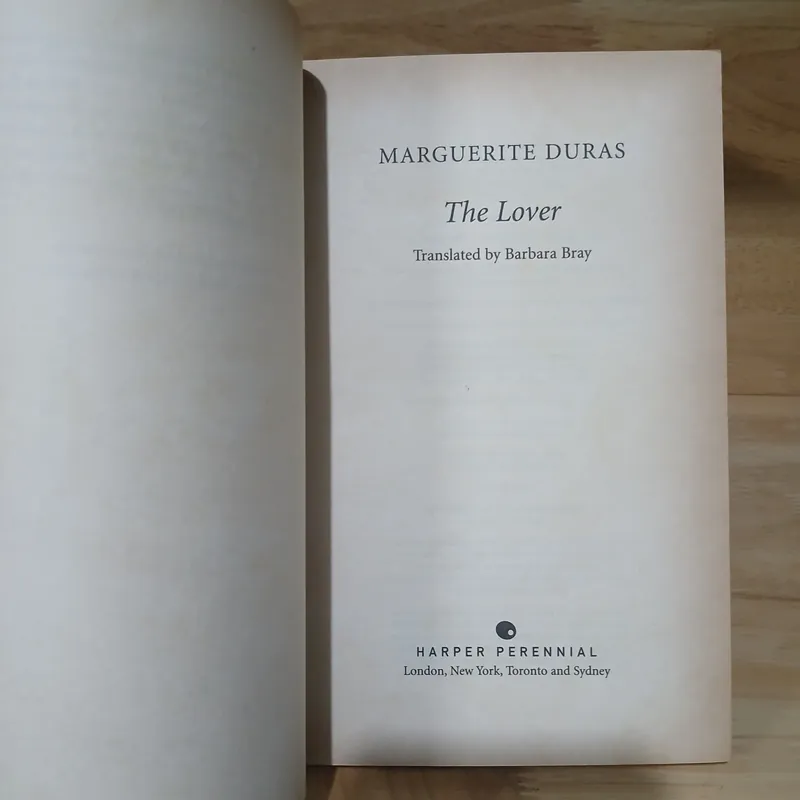 The Lover - Marguerite Duras 707109