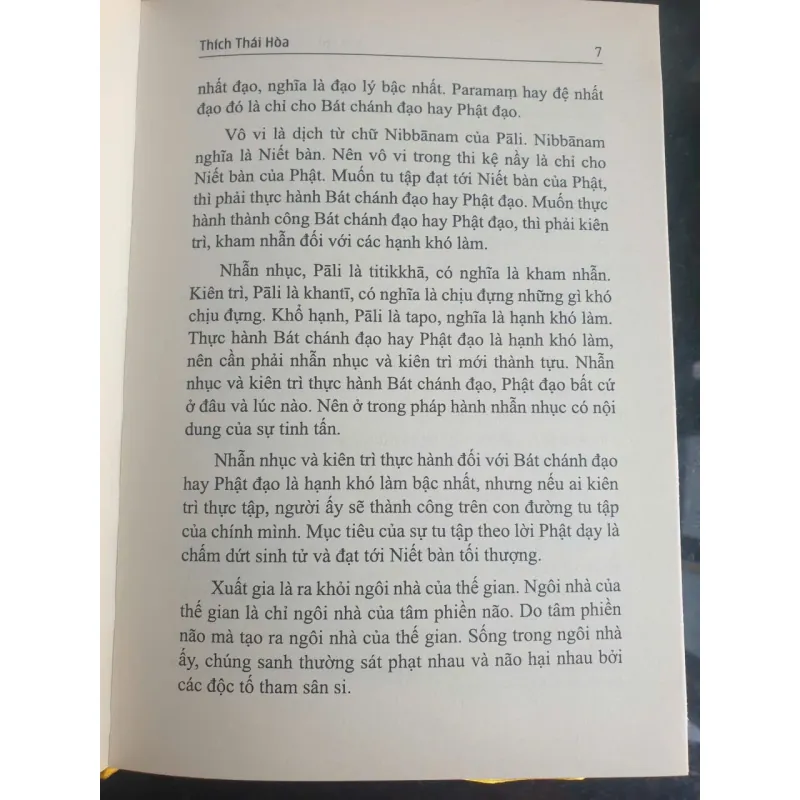 Yếu Chỉ Tu Tập Và Hành Đạo - Thích Thái Hòa mới 90% 736839