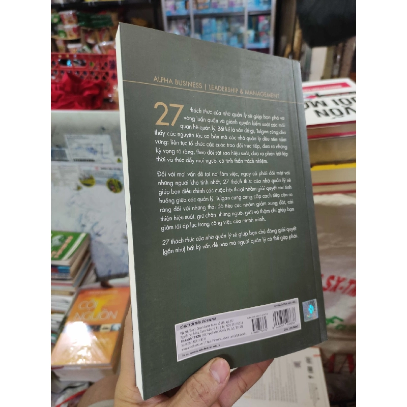 27 thách thức của nhà quản lýHCM01/03 910473