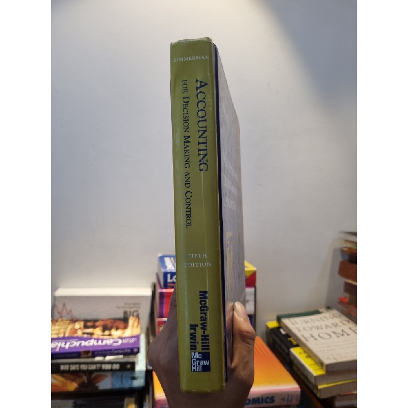 ACOUNTING FOR DECISION MAKING AND CONTROL - Jerold L. Zimmerman 186637