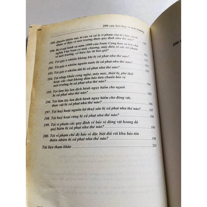 200 CÂU HỎI/ ĐÁP VỀ MÔI TRƯỜNG  523744