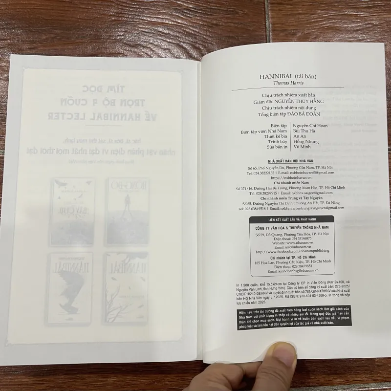 Hannibal - Thomas Harris bộ 4 tập (k1) 1051487