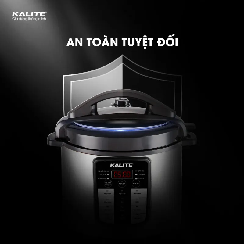 ⚡ Nồi Áp Suất Điện Đa Năng Kalite KPC6088 – Hầm Nhừ, Nấu Nhanh, Giữ Trọn Dinh Dưỡng! 🍲 595808
