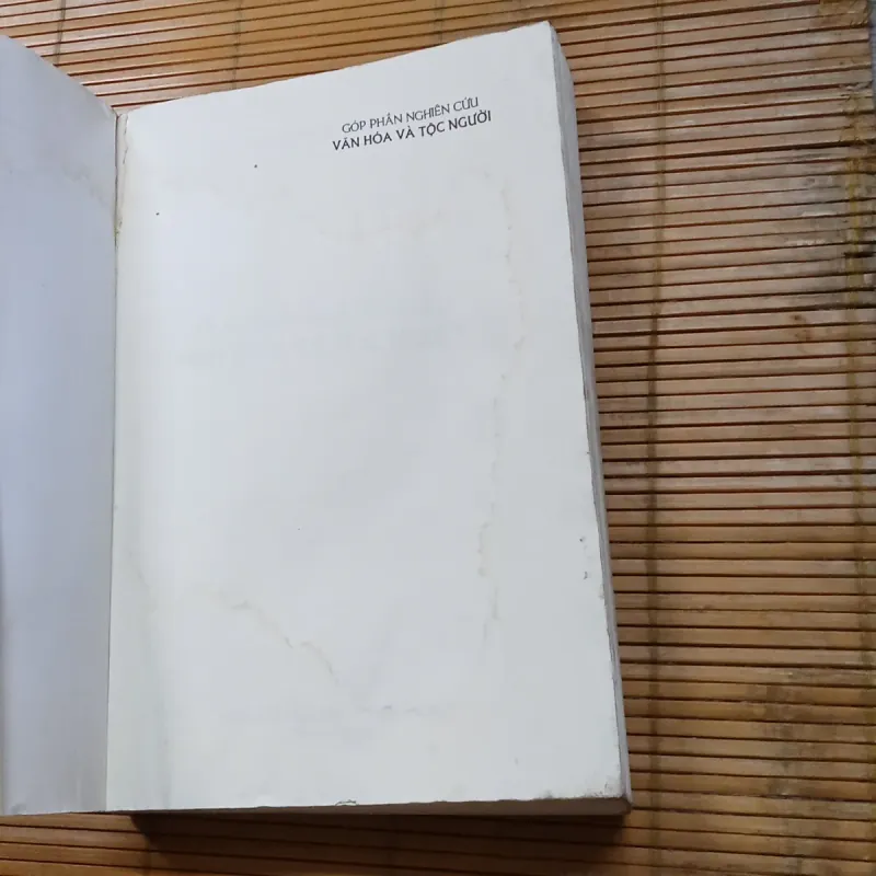 Góp Phần Nghiên Cứu Văn Hoá Và Tộc Người - Nguyễn Từ Chi  989729