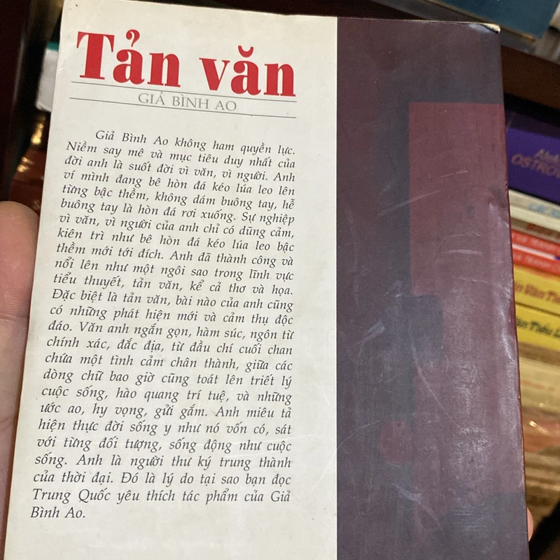 Combo 2 cuốn của nhà văn GIẢ BÌNH AO:  TẢN VĂN - QUÊ CŨ 485313