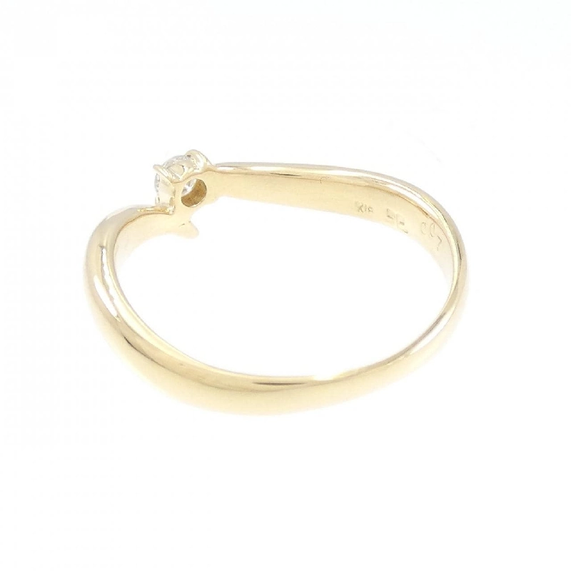Nhẫn kim cương K18YG 0.07CT - Hàng hiệu Chính hãng 859297