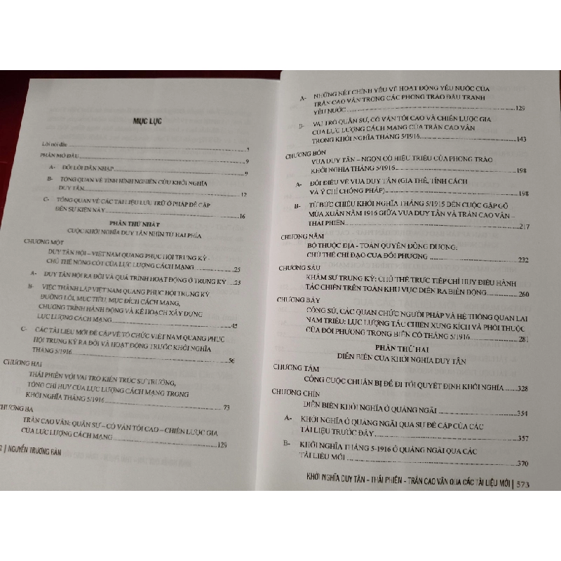 KHỞI NGHĨA DUY TÂN - NGUYỄN TRƯƠNG ĐÀN - 2018 - 574 trang ANTQ2308 LỊCH SỬ - CHÍNH TRỊ - TRIẾT HỌC 542601